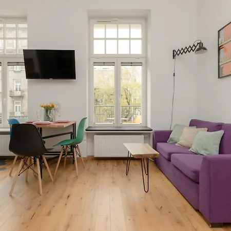 Apartment With Balcony Warsaw'S Praga By Noclegi Renters Exterior photo
